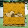Snoopy Sleep 3D Quilt  Quilt